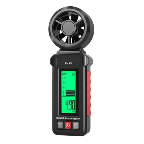 Accurate Digital Wind Meter For Industrial And Outdoor Activity Small And Portable