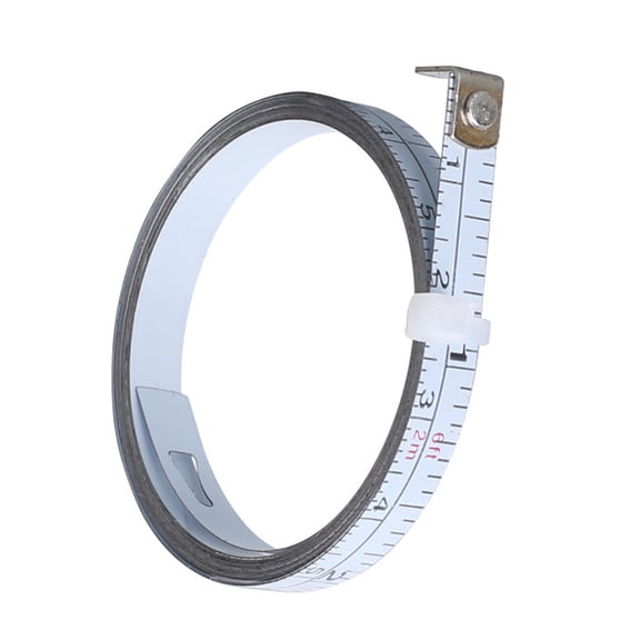 Accurate Double Unit Tape Measure with Metric & Royal Compatibility Carbon Steel Build Not Erosion Clear Print Gift
