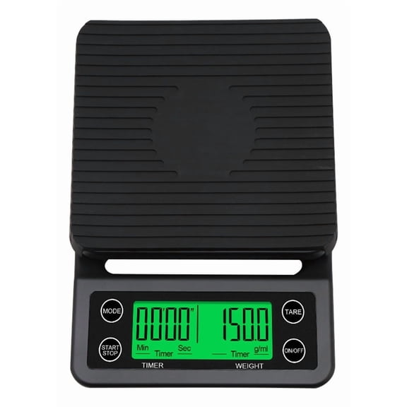 Accurate Electric Kitchen Scale, Coffee Scale with Temp