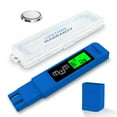 thumbnail image 1 of Most Accurate So Far 4-in-1 Instant Read TDS Meter - Measures TDS, EC, & Temperature (°C/°F) - Digital Water Testing Kit for Tap, Well, Pool, Hydroponics, Aquarium, RO/DI System -Blue, 1 of 14
