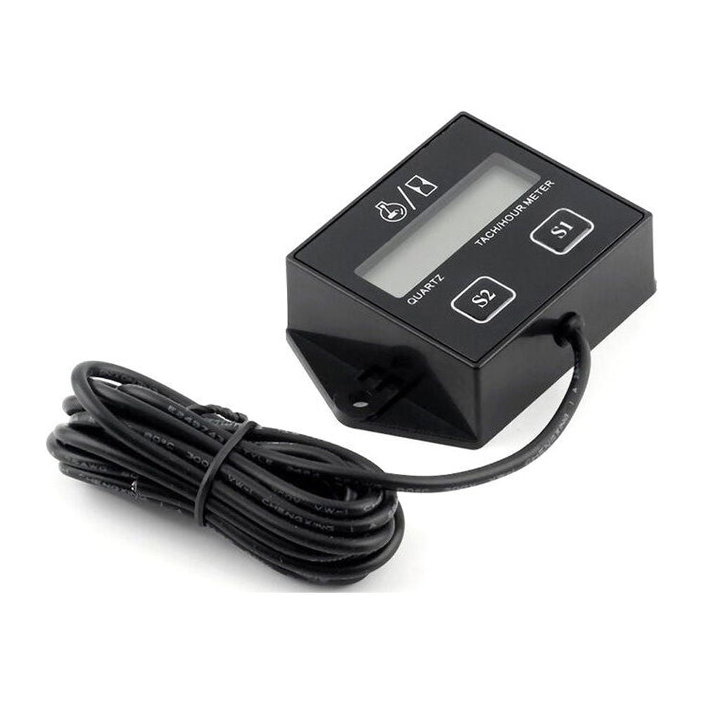 Accurate Hour Meter Tachometer Essential Tool for Monitoring Engine