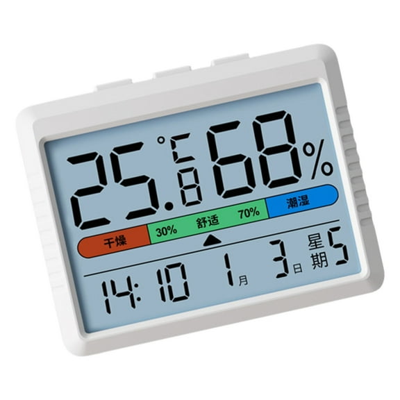 Accurate Indoor Temperature Humidity Gauge Thermometers with Quick Response and Digital Screen For Easy Reading In Room