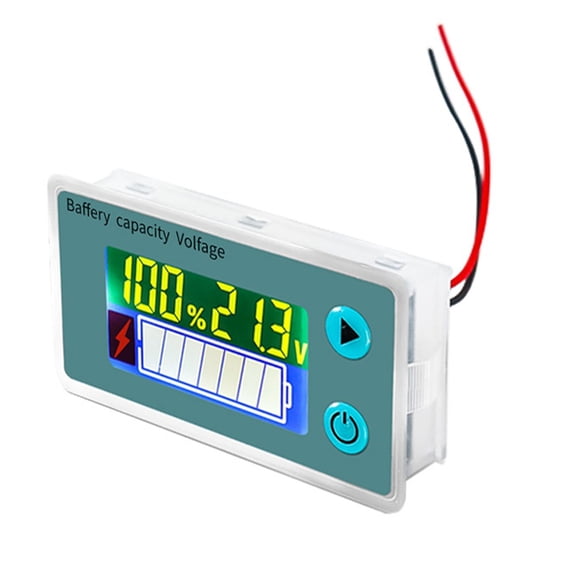 Accurate Lcd Battery Power Display Voltmeter For Lithium Iron -Acid Reliable