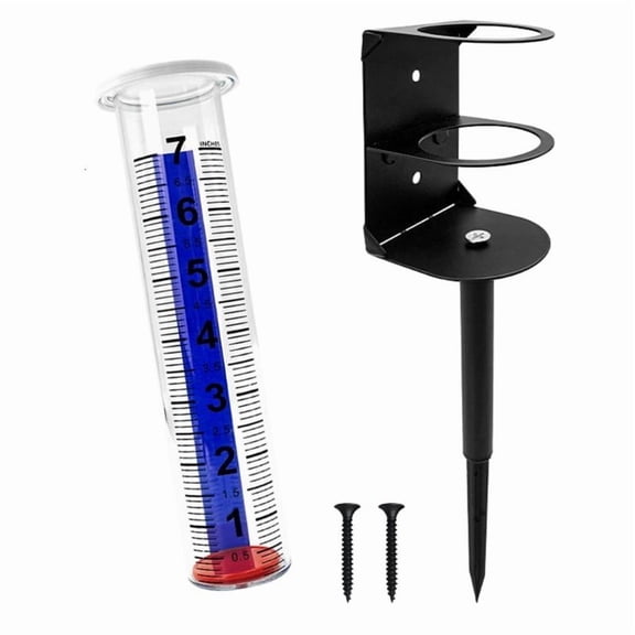 Accurate Metal Rain Gauge for Garden Rainfall Measurement with Durability