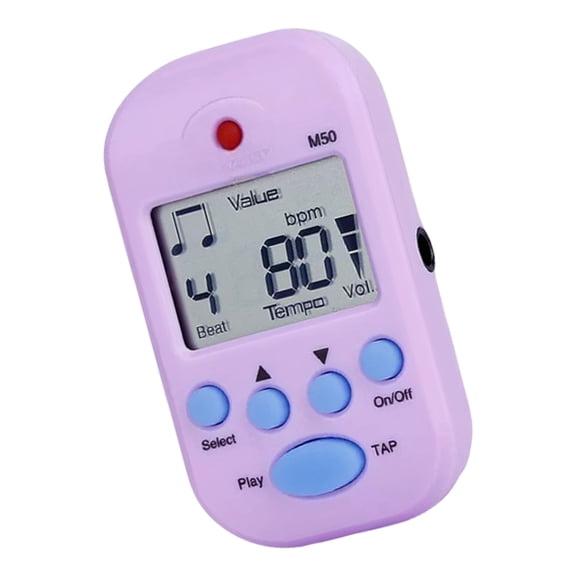 Accurate Metronome Electronic Chargeable Metronome Tone Generators Tuner for Music Practice