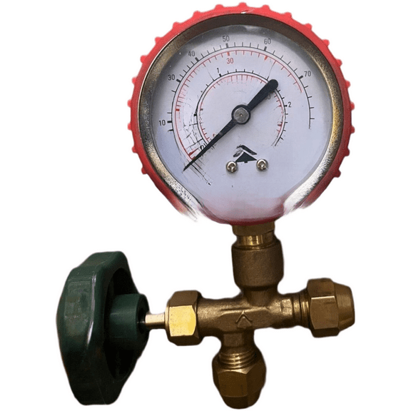 Accurate Pressure Gauge Hvac Refrigeration Ac Charging Nitrogen Leak Detection