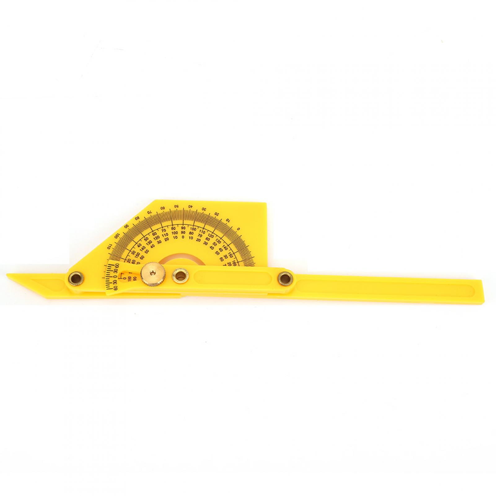 Accurate Ruler Protractor Set, Protractor Ruler, Wear Resistance For