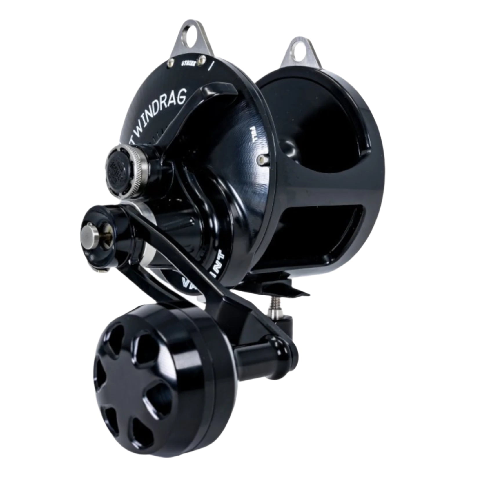 Accurate Valiant 2SPD Silver,Red BV2-800N Right Conventional Reel