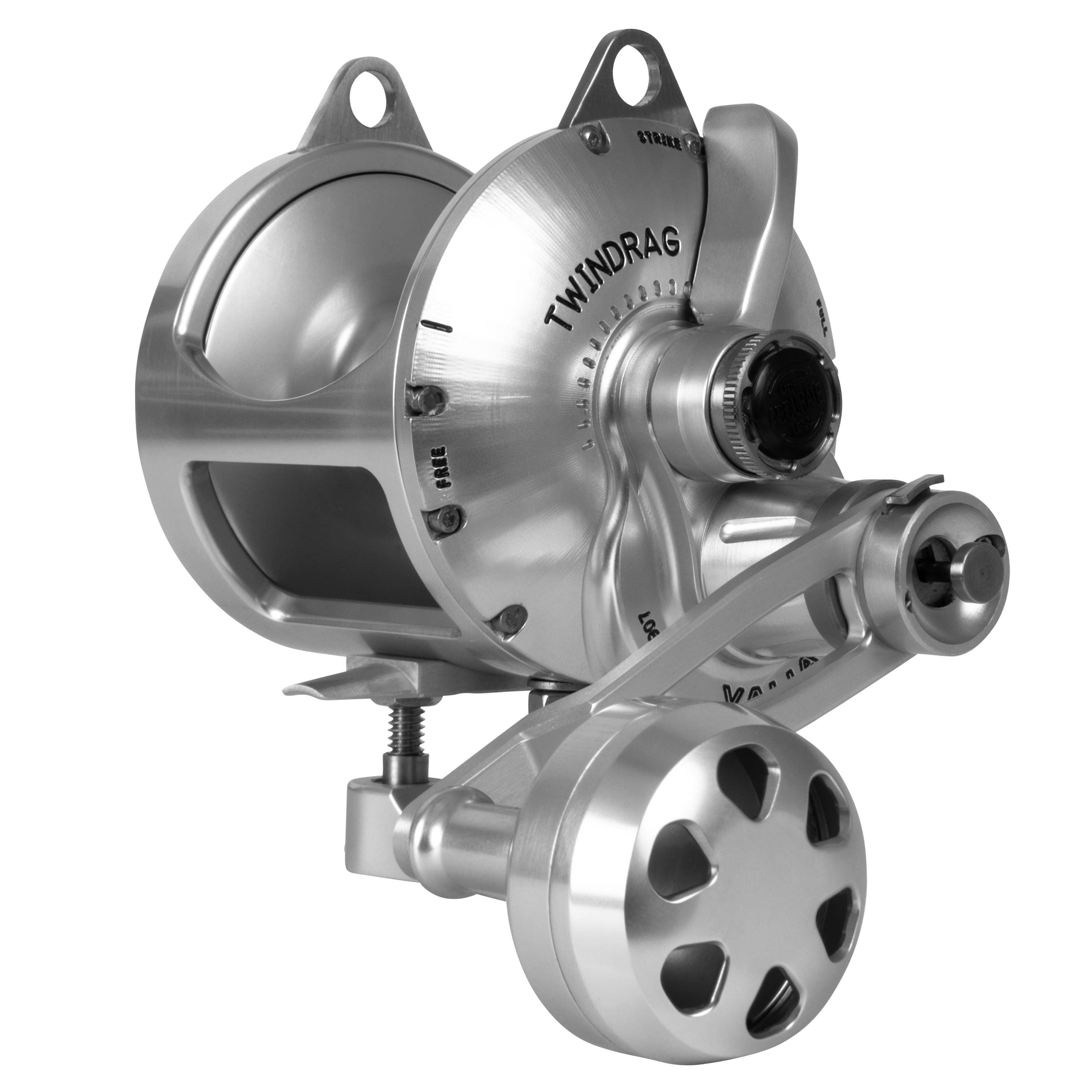 Accurate Valiant 2SPD Silver - BV2-800NL Left Conventional Reel