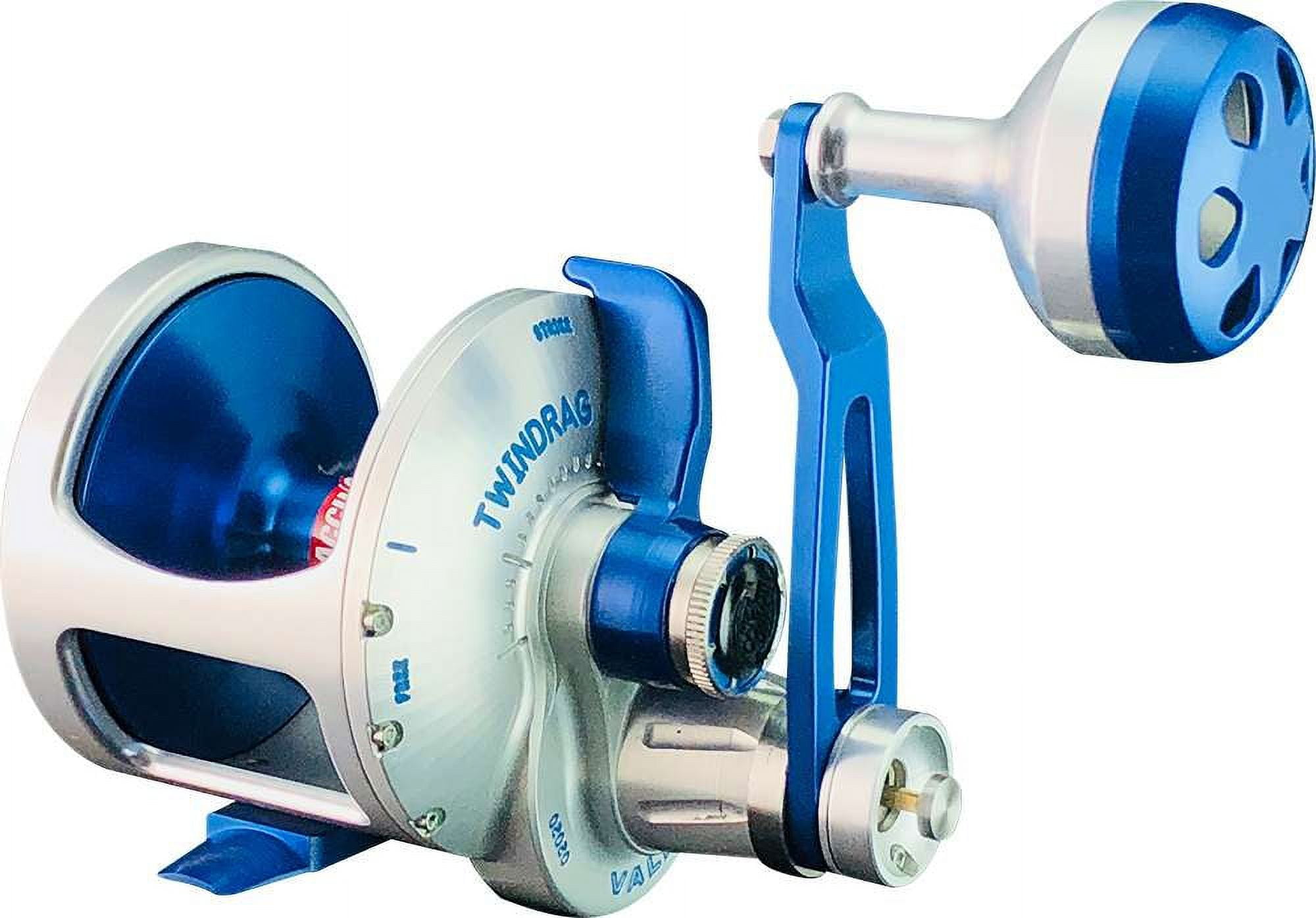 Accurate Valiant 2SPD Silver,Red BV2-800N Right Conventional Reel