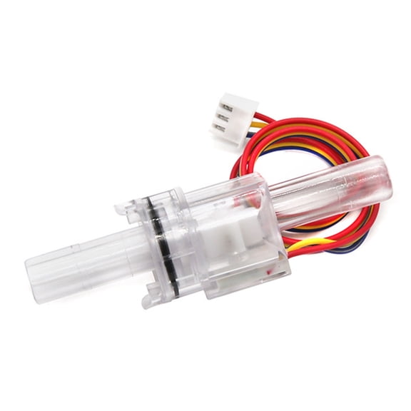 Accurate Water Flows Measurement with Small 0.5 Thread Sensoring Miniature Clear Water Flows Meter for Industrial & Ho