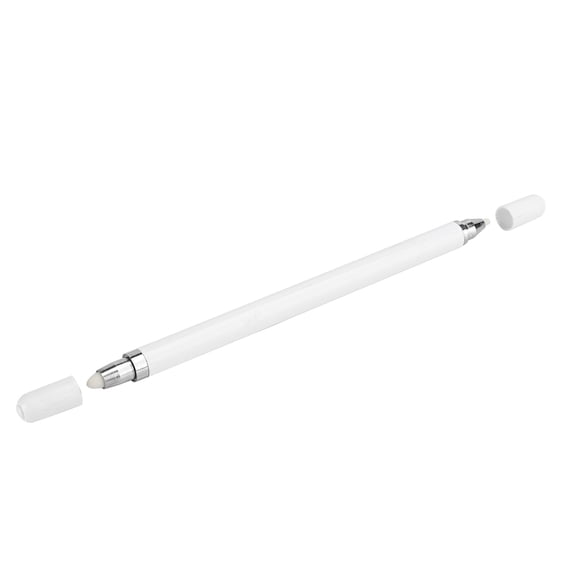 Accurate Wear Resistant Stylus Pen with Fiber Nib High Sensitivity Touch Screen Pencil for iOS and Tablet, Dual Unit 5.9 Inches / 15 cm