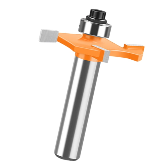 Accurate Woodworking Router Bit Set 8mm Shank Includes 4mm 6mm 8mm 10mm Cutter for Hardwood and Softwood