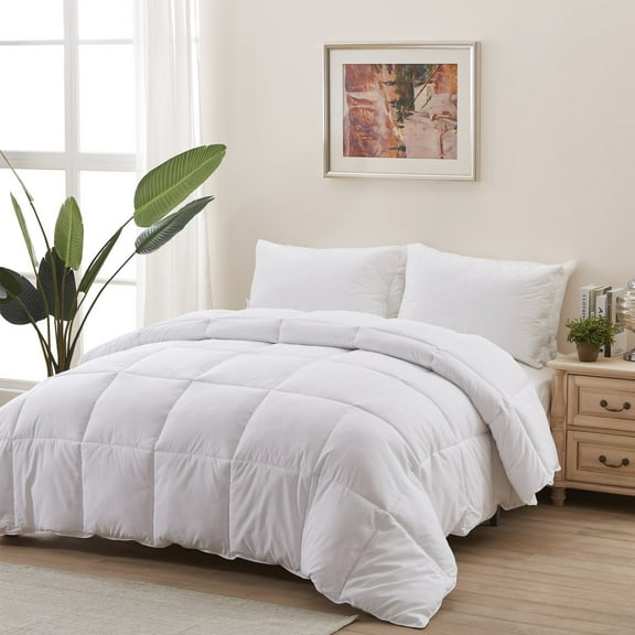 Accuratex Bedding Duvet insert - Fluffy Down Alternative comforter,400gsm Winter Duvet Insert-King