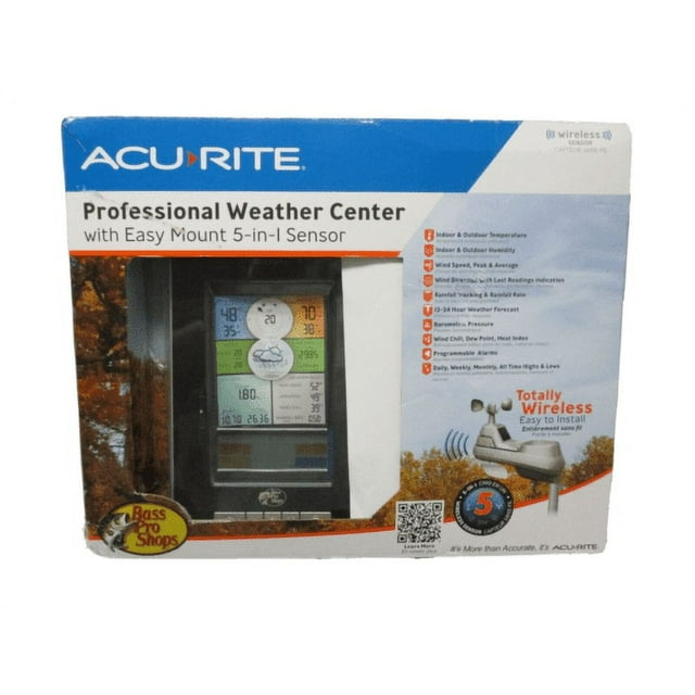 Accurite Professional Weather Center with Easy Mount 5in1 Sensor