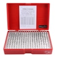 thumbnail image 1 of Accusize 0.061'' to 0.250'' Minus Class Zz Pin Gauge Set, 2'' Overall Length, 190 Pcs/Set, M1(-), 1 of 10