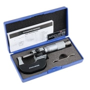 Accusize 0-1'' by 0.0001'' Digital Outside Micrometer in Fitted Box, Bc20-1101