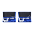 thumbnail image 1 of Accusize 0-25mmx0.01mm Ultra-Precision Outside Micrometer, 2 pcs/set, EG00-0025x2, 1 of 7