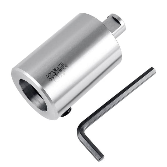 Accusize 1-1/4'' Weldon Shank to 3/4" Weldon Shank Adapter, 2 pcs/set, 0519-8003x2
