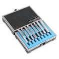 thumbnail image 1 of Accusize 1/4'' 8 Pc H.S.S. Tool Bit Set, Pre-Ground for Turning and Facing Work, 2662-2001, 1 of 12