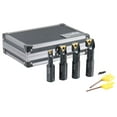 thumbnail image 1 of Accusize 3/4" 4pc Indexable Stubby Length Boring Bar Set, w/Carbide TiN Coated TCMT Inserts, EJ99-2180, 1 of 5