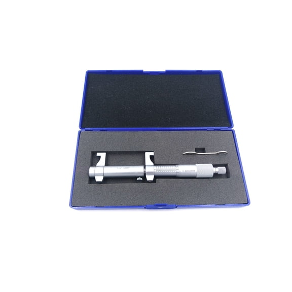 Accusize 3-4'' by 0.001'' Inside Micrometer in Fitted Case, Satin Chrome Finished, Eg00-3224