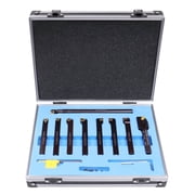 Accusize 3/8" Indexable Turning Tool and Boring Bar Set, 9 pcs/set, 2988-0038