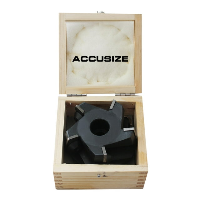 Accusize 3'' Dia Indexable Face Milling Cutter 75 Degree, Positive Rake ...