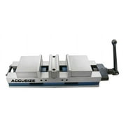 Accusize 6" Double Lock Angle Tight Precision Machine Vise with 2 Clamping Stations, FA42-1242