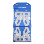 Accusize 8 Pc Radius Gauge Set 9/16 to 1 Gauges, 3602-5022