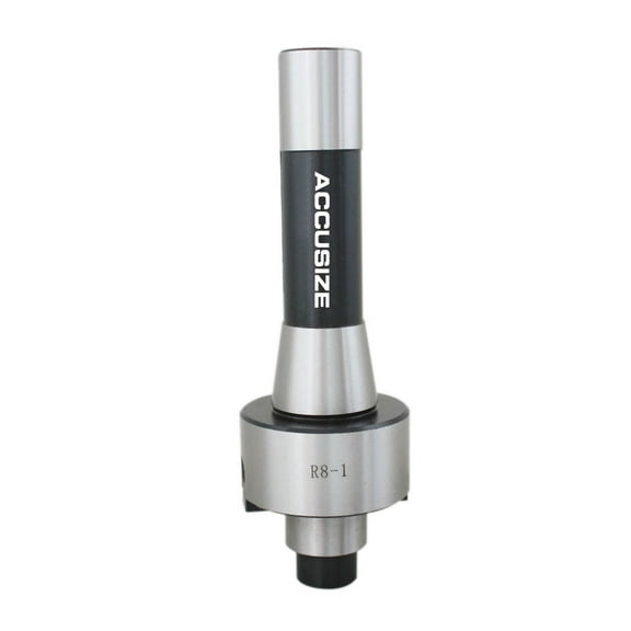 Accusize Arbor: 1'', Range: 2-1/4''-2-3/4'', R8 Shank Shell Face Mill Arbor Adapter Holder for Bridgeport 7/16''-20, Fg22-8064