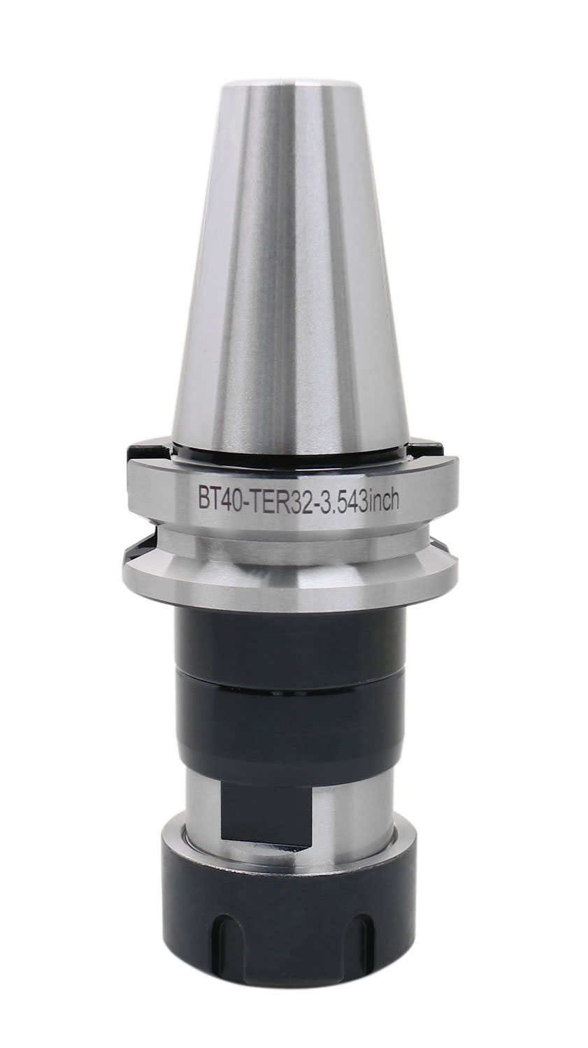 Accusize Bt40 to Er32 Premium Floating Tap Collet Chuck, M16 by 2 Rear