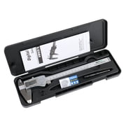 Accusize Digital Caliper, 0-8/0-200 mm Range by 0.0005/0.01 mm Resolution, Large LCD, Ip54 Water Resistant, 2015-0200