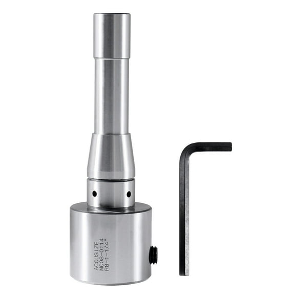 Accusize R8 to 1-1/4'' Weldon Shank for Annular Cutters Use on Bridgeport Milling Machines, MC08-0114