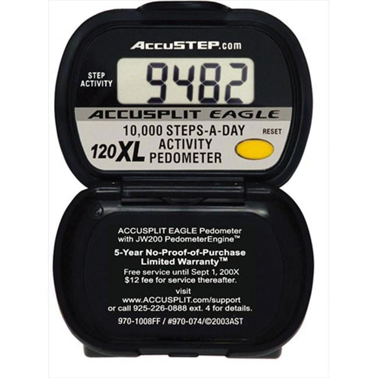 Accusplit AE120XLXBX Original Activity Pedometer Series