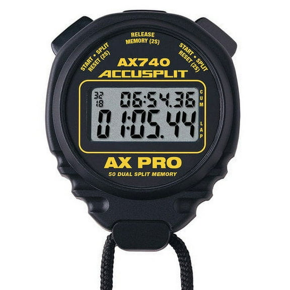 Accusplit AX Professional Dual Split Stopwatch