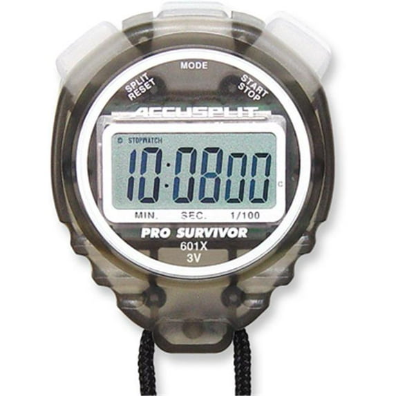 Accusplit Pro Survivor Stopwatch with Smoke Case