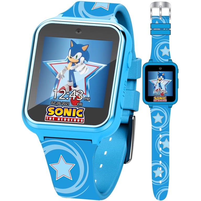 Accutime, Kids Smart Watch, SNC4133AZ, Blue Sonic Star - Walmart.com