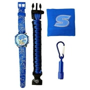 Accutime Kids Sonic The Hedgehog Flashing LCD Watch and Gift Set