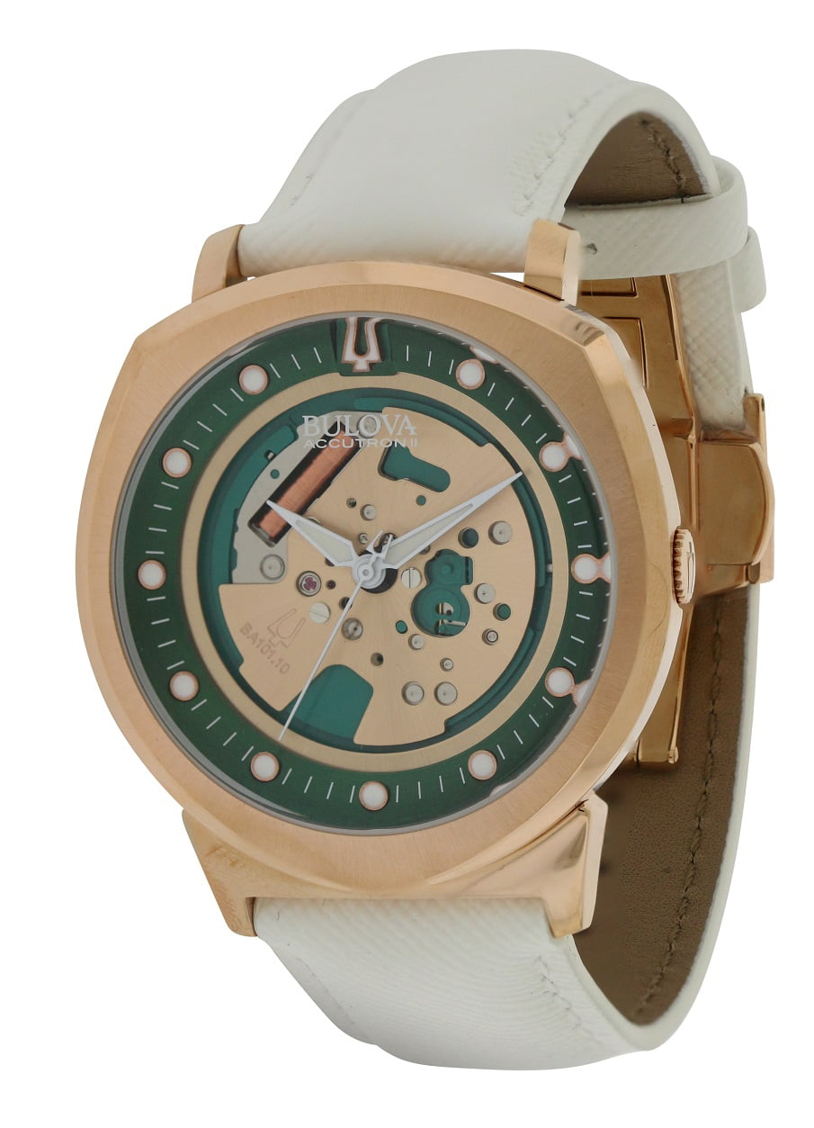 Accutron Leather Ladies Watch 97A111