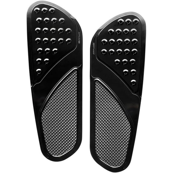 Accutronix Extended Drilled Vintage Black Front Floorboards (FBF91-DVB)