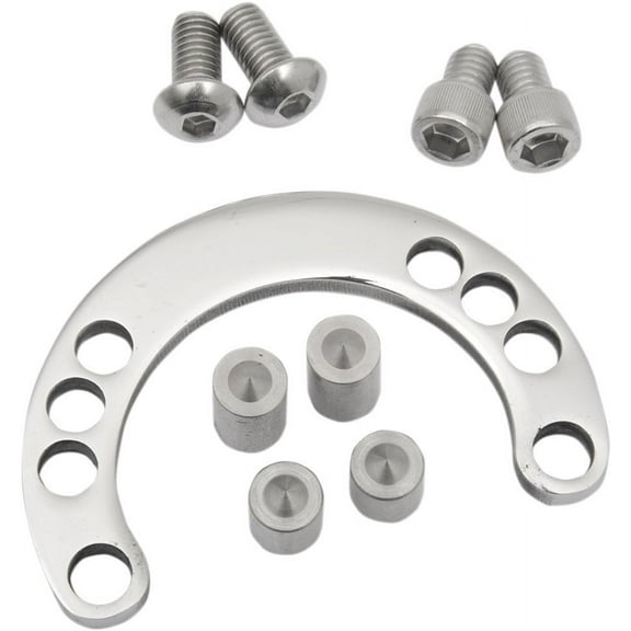 Accutronix Fork Stop Kit for 41mm 0 Degree Chrome Triple Tree (TFS125-P)