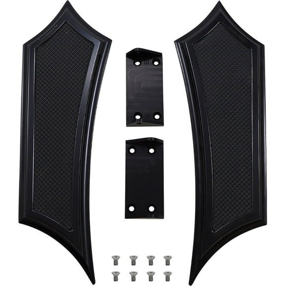 Accutronix Instigator Black Front Floorboards (FBF91-IB)