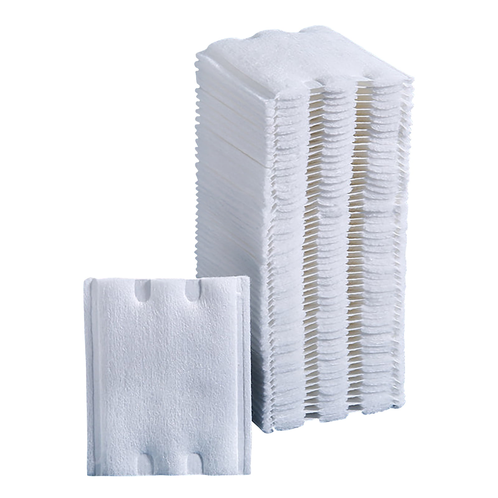 Acdanc 100Pcs Cotton Rounds Disposable Lint Free Nail Wipes Soft Makeup Remover Pads