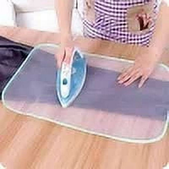 Acdanc 2pcs 30''x15'' Ironing Cloth for Guard Protect Delicate Garment Clothes Home Accessories Random Color Clear