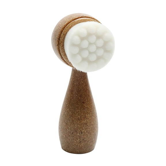 Acdanc Face Scrubber Portable Facial Cleansing Brush Eco-friendly Shredded Coconut Face Exfoliator