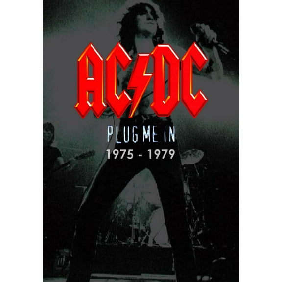 Acdc Ac/Dc poster Plug Me In Metal Sign 8inx 12in Print on Metal 8x12 Square Adults Z Posters