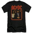 thumbnail image 1 of Acdc - Group Distressed - Premium Slim Fit Short Sleeve Shirt - X-Large, 1 of 2