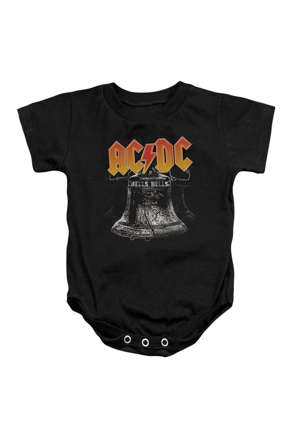 Acdc - Hells Bells - Infant Snapsuit - 6 Month