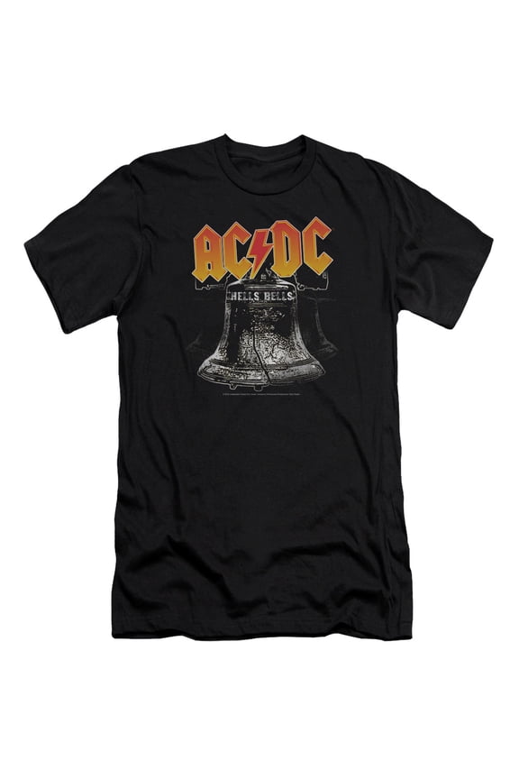 Acdc - Hells Bells - Premium Slim Fit Short Sleeve Shirt - XX-Large